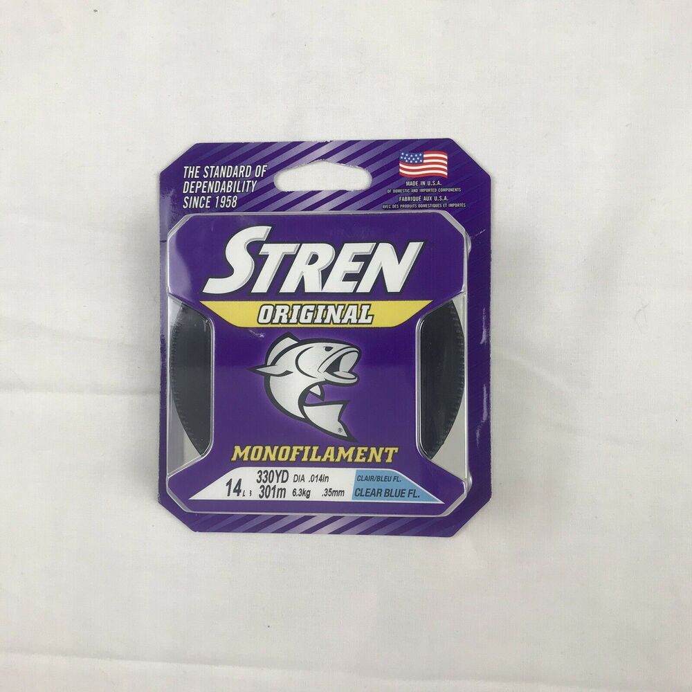 New Stren Clear Blue‎ Original Monofilament 14lb Fishing Line